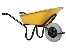 BROUETTE 110L JAUNE RENO ROUE INCREVABLE