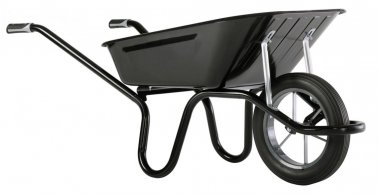 BROUETTE TUBULAIRE NOIRE ARCEAU 100L