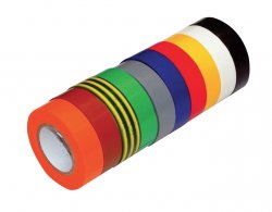 RUBAN ADHÉSIF 10 COULEURS 15MM X 10ML